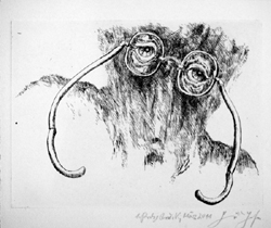 Galerie Lochner, KA7: Günter Grass, Ausstellung