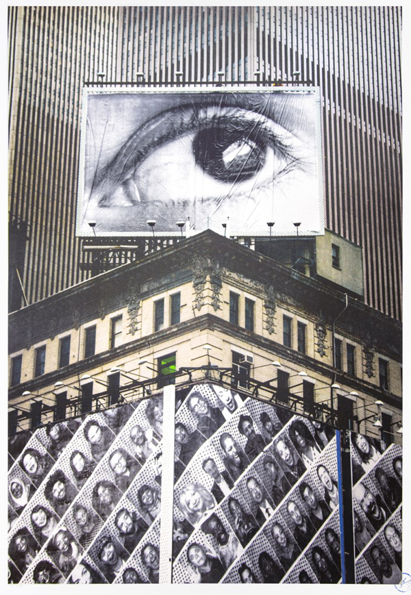 Inside Out , Ausstellung Galerie Lochner JR INSIDE OUT, TIMES SQUARE, CLOSE UP, USA, 2013, Galerie Lochner